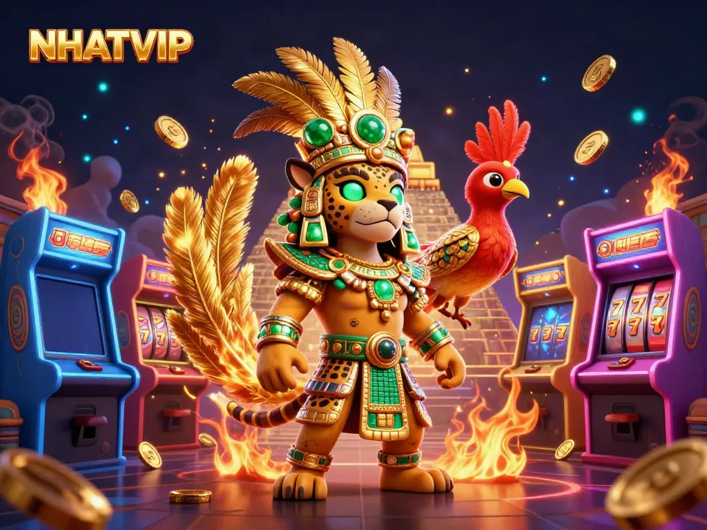 Spin the jackpots with NHATVIP's immersive gaming experience featuring vibrant visuals!