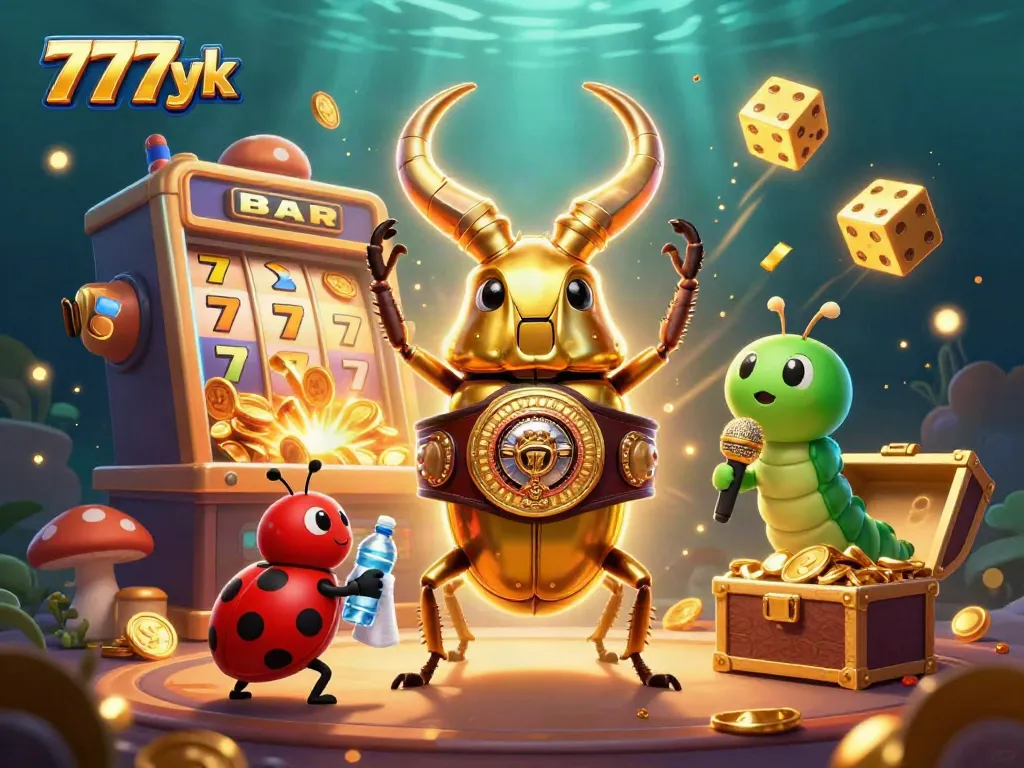 Engage in exciting games at 777yk with dynamic characters and vibrant casino scenes.