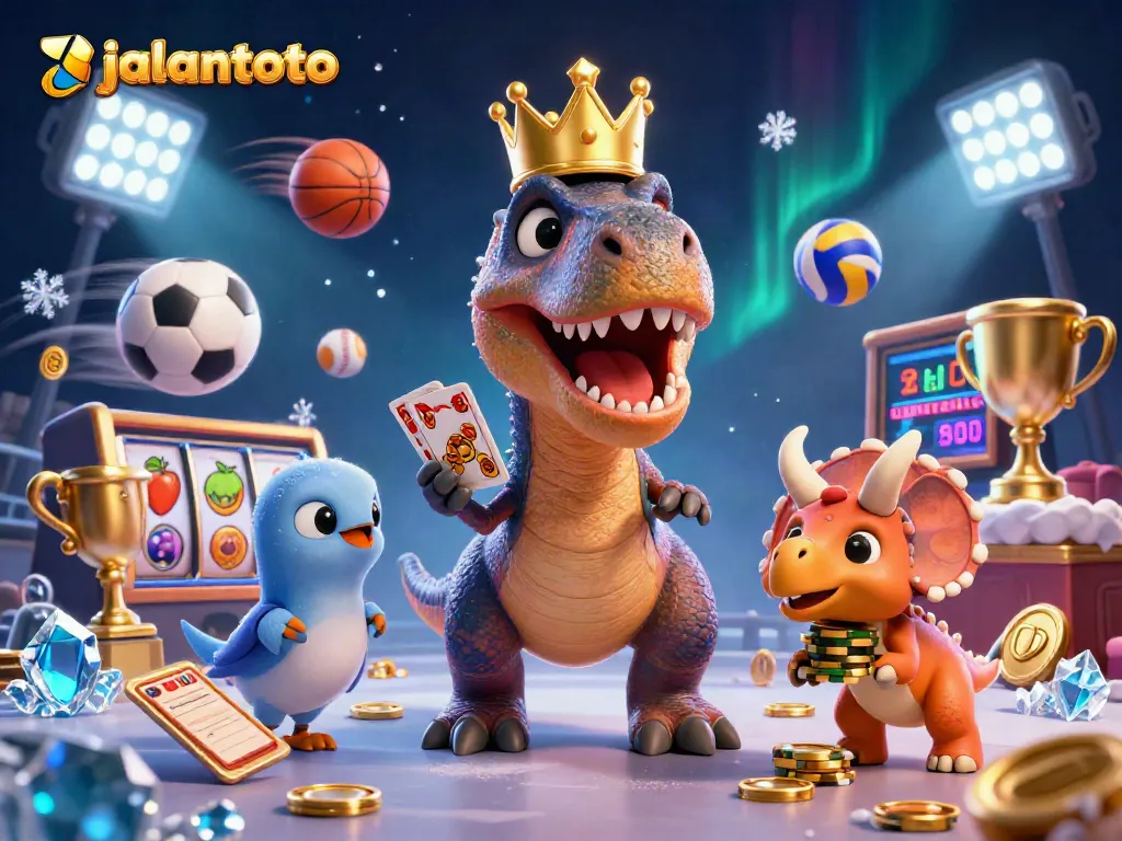 Play thrilling gambling games at jalantoto with vibrant characters and dynamic casino action.