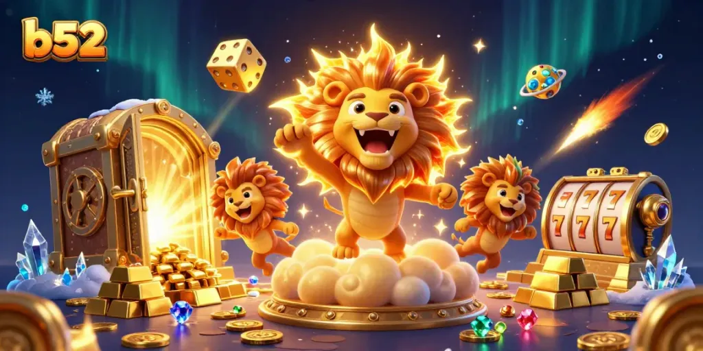 Experience the thrilling b52 casino ambiance with vibrant graphics and dynamic slot elements.