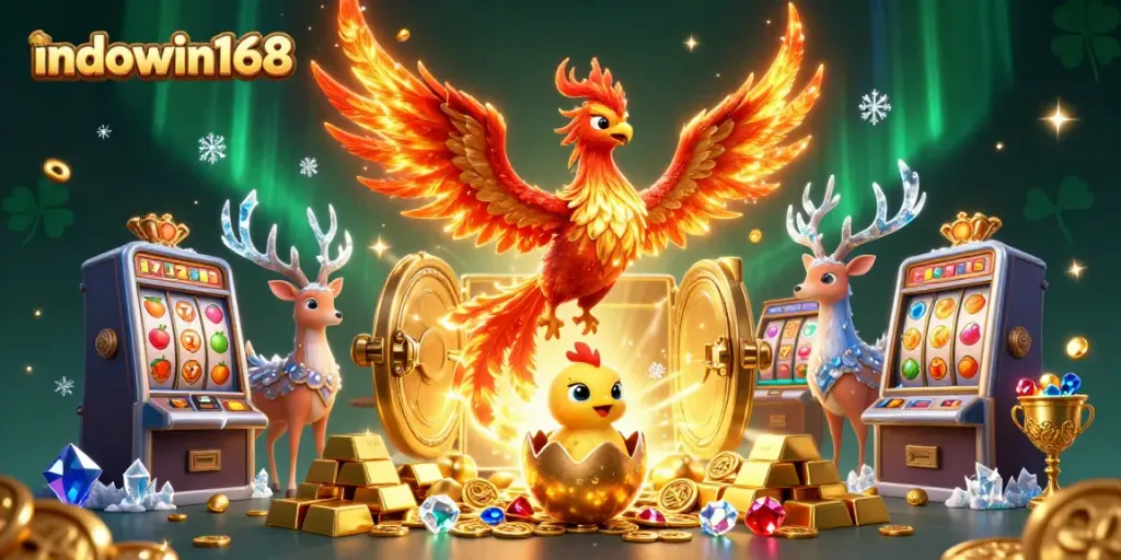 Raih kemenangan besar dengan indowin168 dan simbol slot bersejarah di aksi kasino.