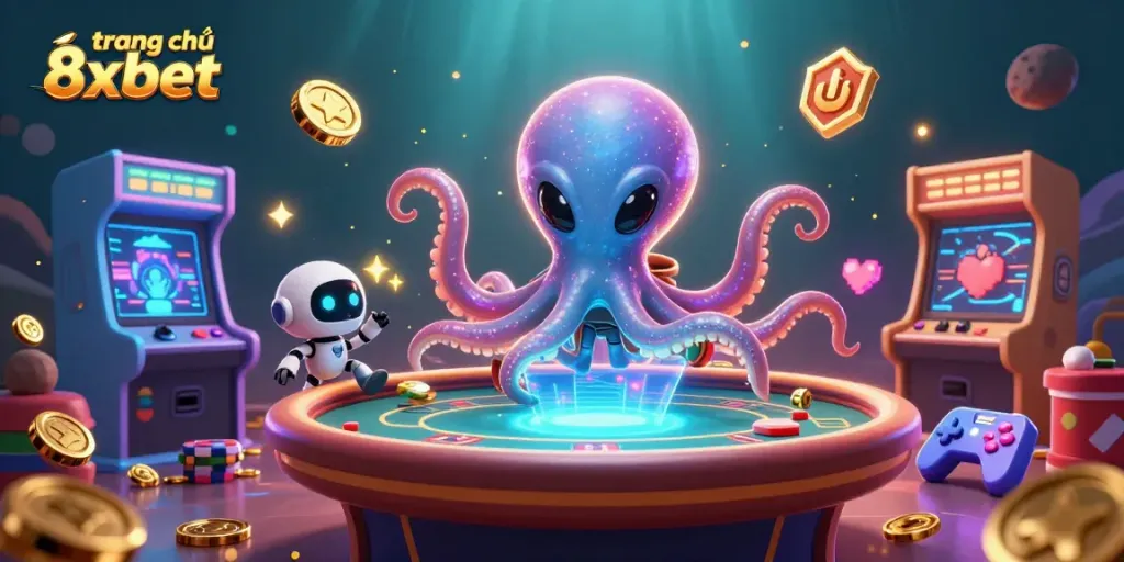 Engage with a cosmic adventure at trang chủ 8xbet on a holographic poker table.
