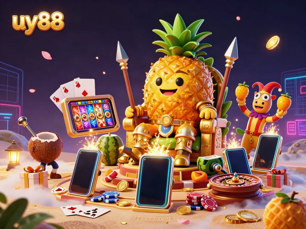 Experience the thrilling gaming world of uy88 with vibrant characters and action-packed casino games!