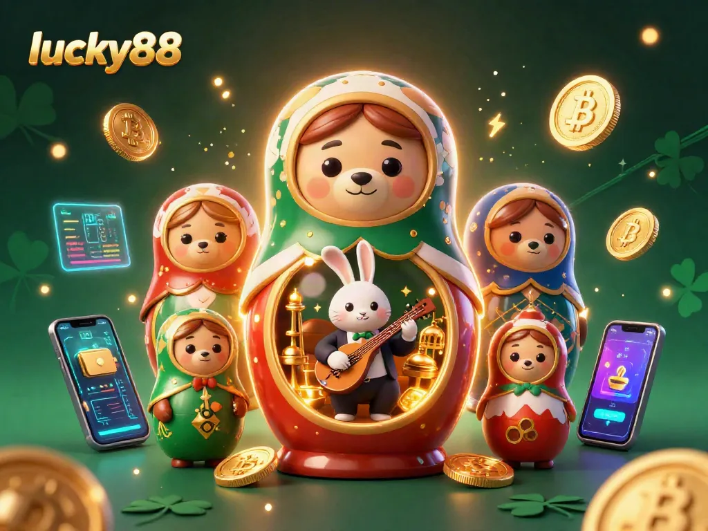 Experience the excitement of lucky88 through vibrant casino scenes featuring unique characters and dynamic elements.